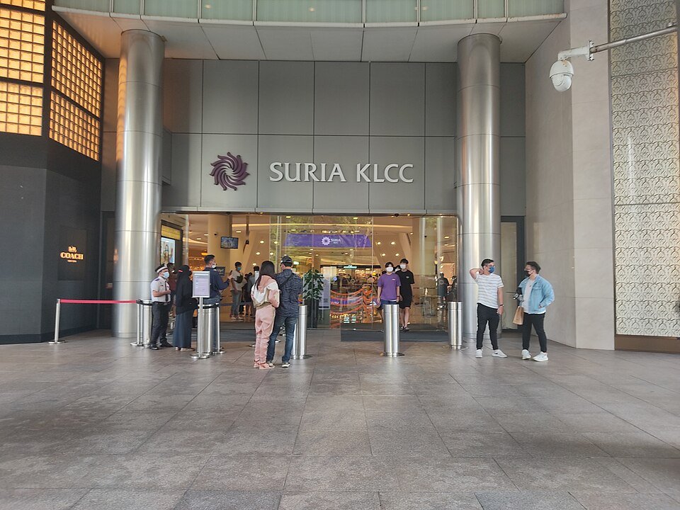 Suria KLCC shopping mall at the base of the Twin Towers